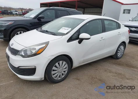 2016 Kia Rio Lx z USA, uszkodzony, nr VIN KNADM4A37G6632634